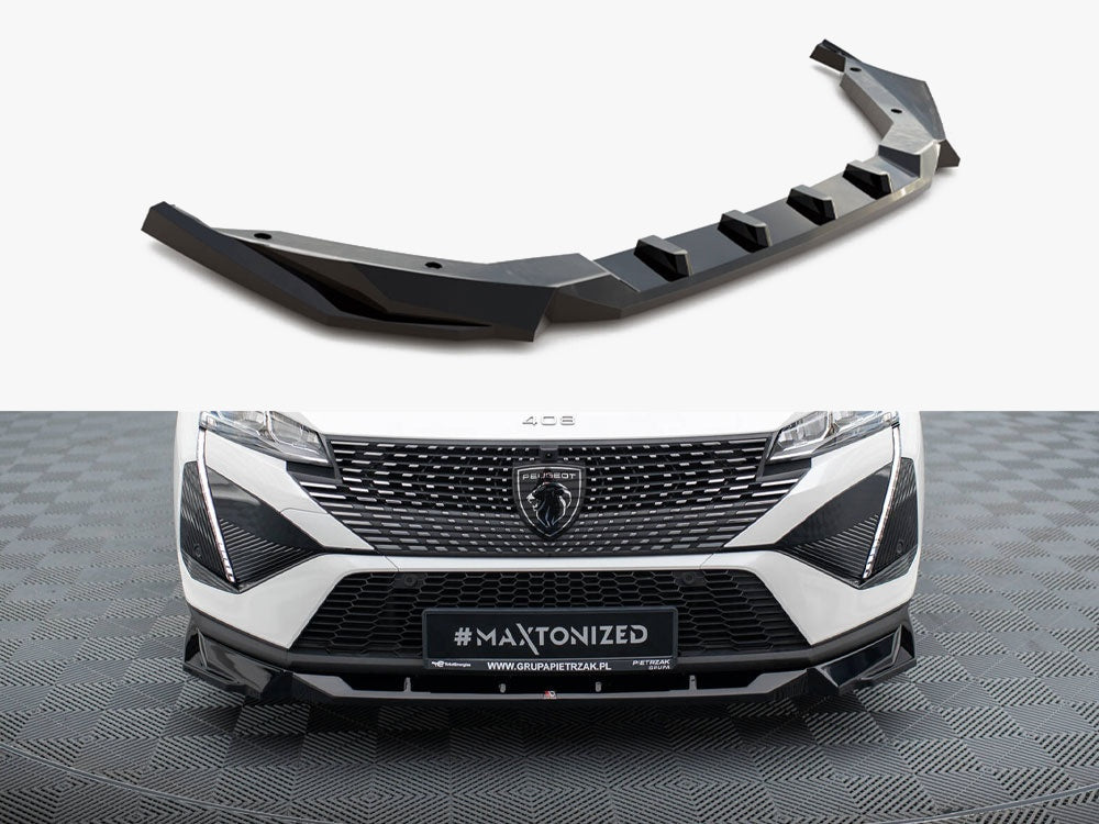 Front Splitter compatible with Peugeot 408 Mk1