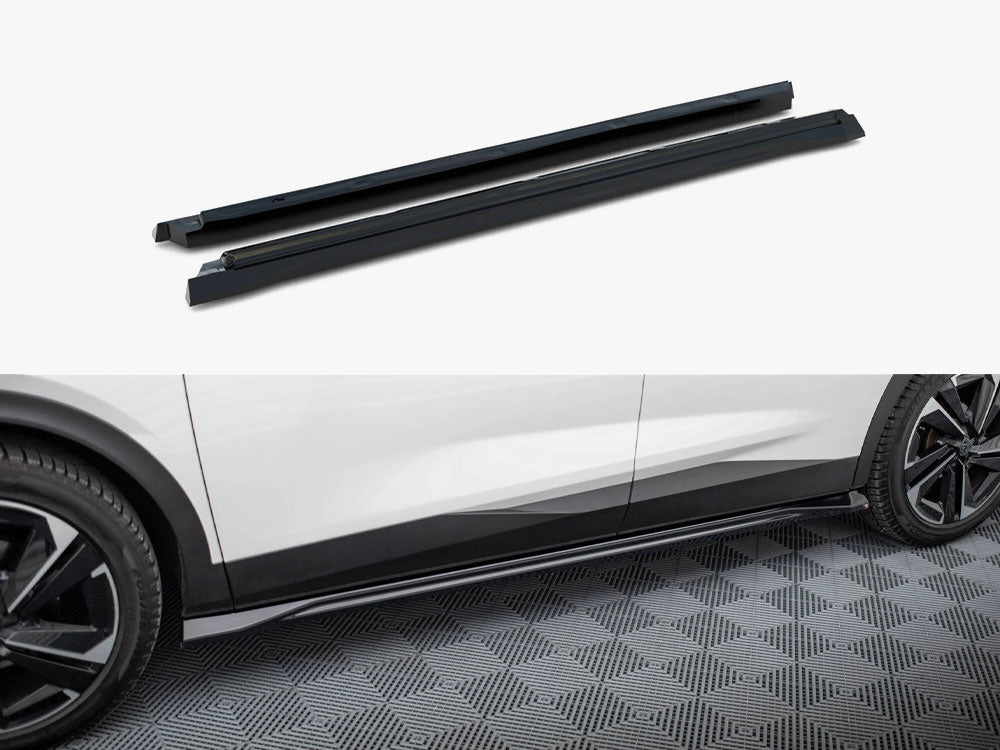 Side Skirts Diffusers compatible with Peugeot 408 Mk1