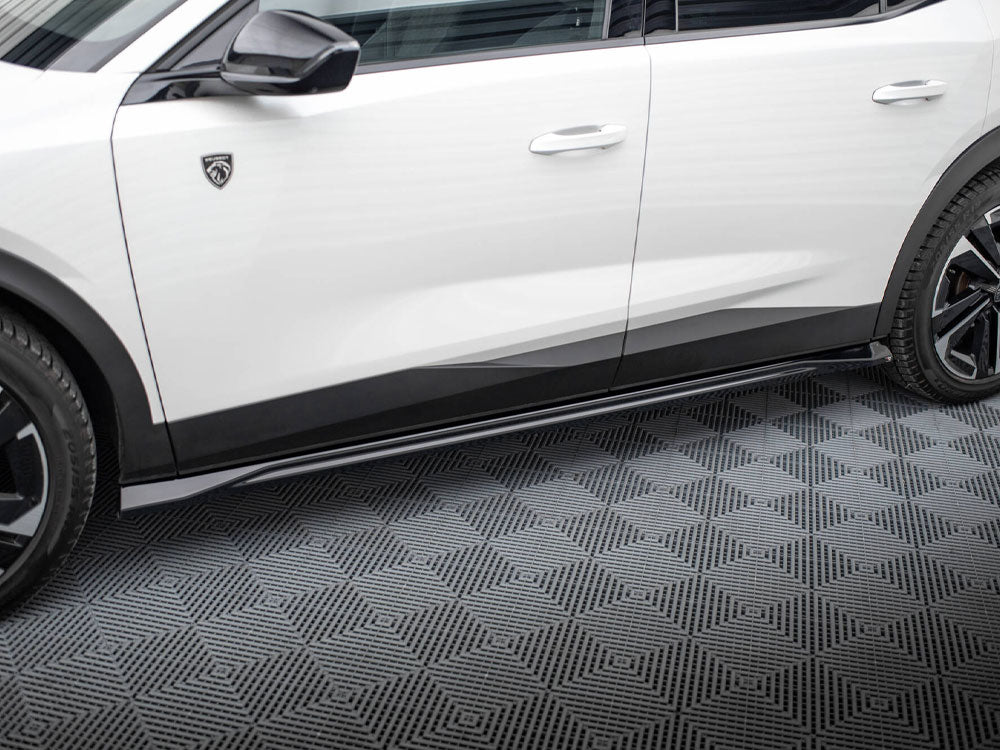 Side Skirts Diffusers compatible with Peugeot 408 Mk1