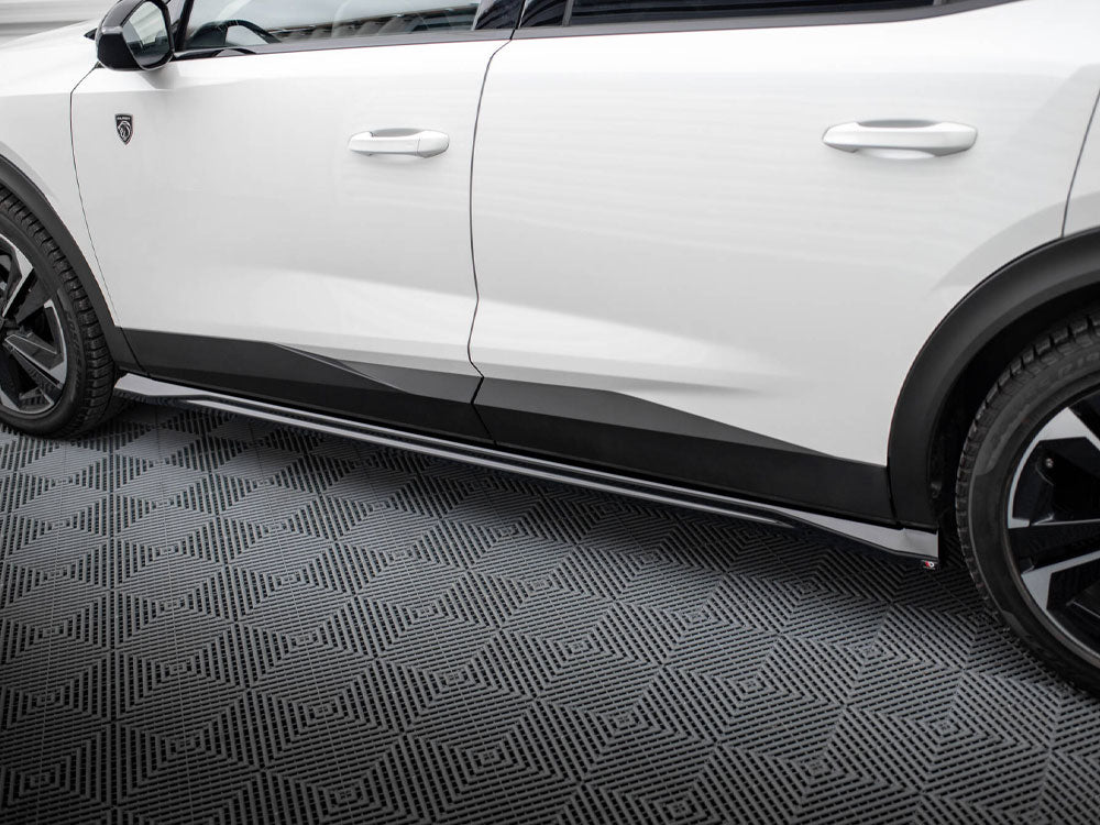 Side Skirts Diffusers compatible with Peugeot 408 Mk1