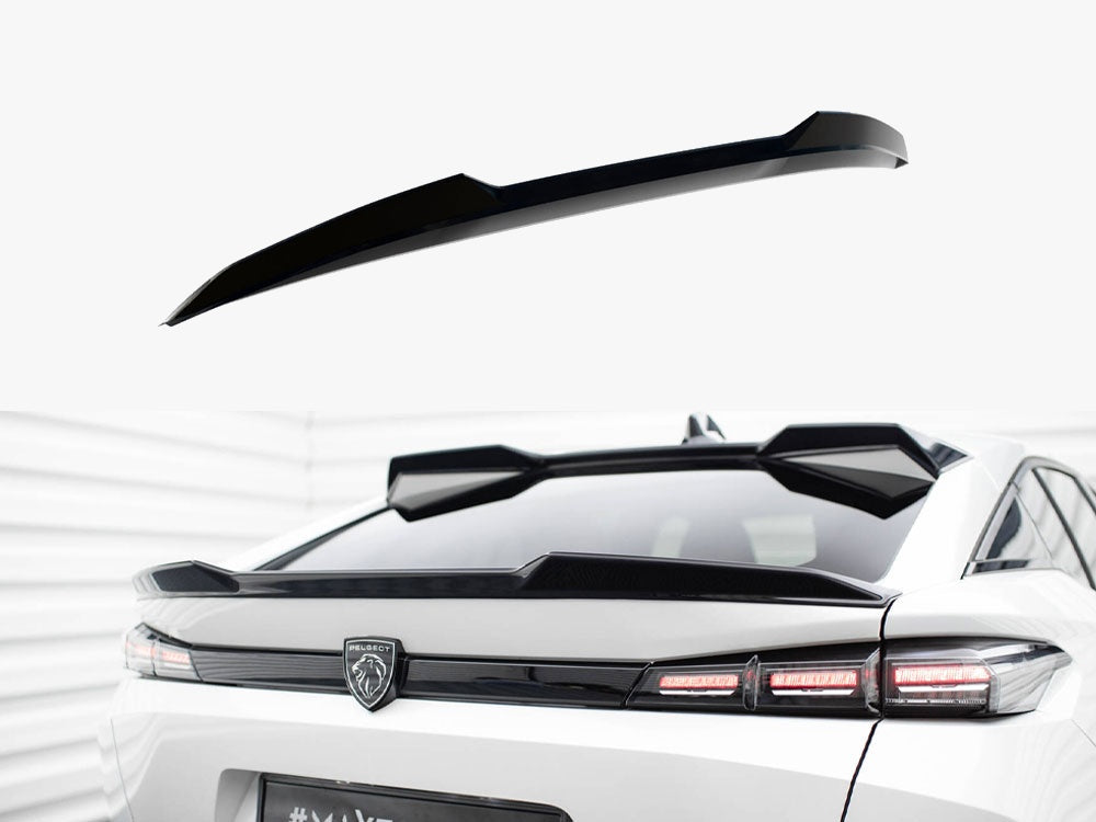 Lower Spoiler CAP 3D compatible with Peugeot 408 Mk1
