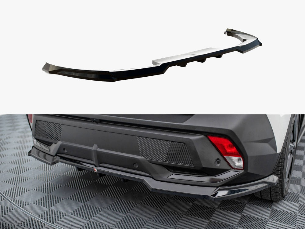 Rear Splitter (Vertical Bars) compatible with Peugeot 408 Mk1