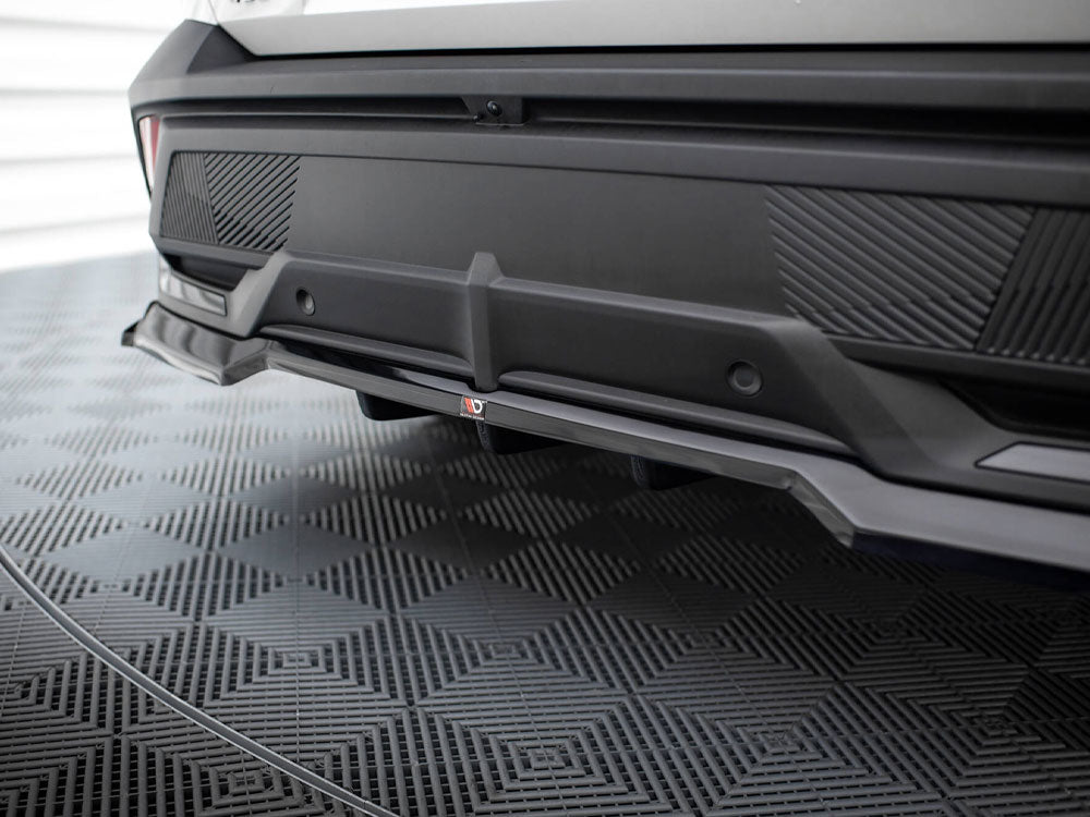 Rear Splitter (Vertical Bars) compatible with Peugeot 408 Mk1