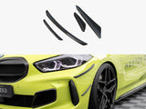 Front Bumper Wings (Canards) compatible with BMW 1 F40 M Sport / M135i