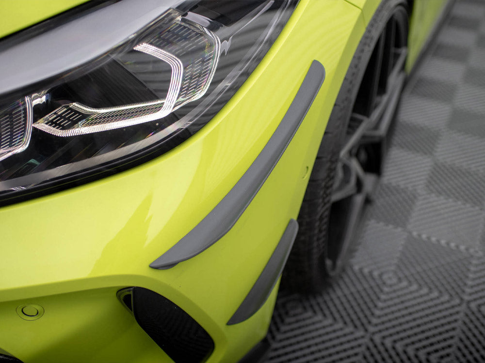 Front Bumper Wings (Canards) compatible with BMW 1 F40 M Sport / M135i