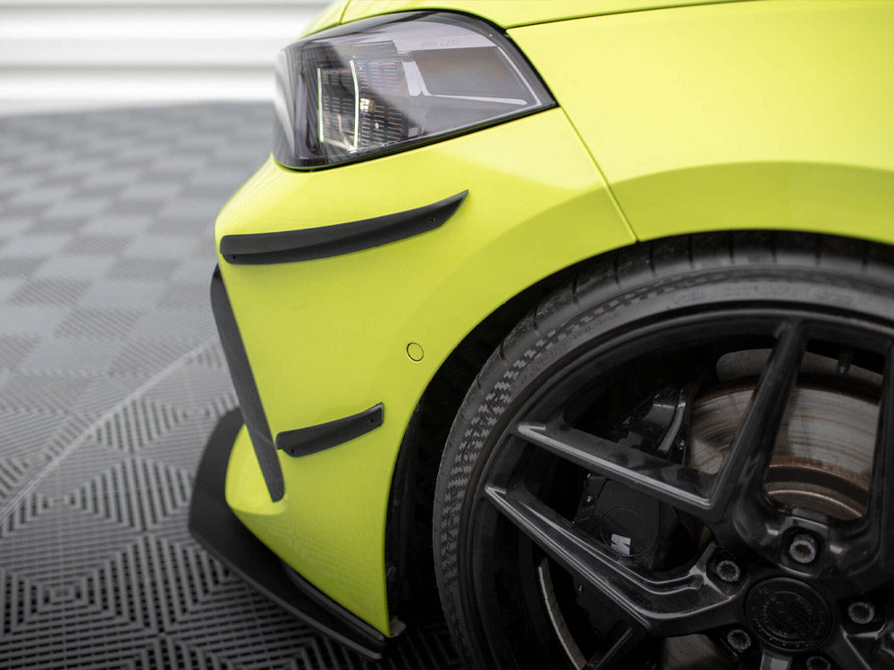 Front Bumper Wings (Canards) compatible with BMW 1 F40 M Sport / M135i