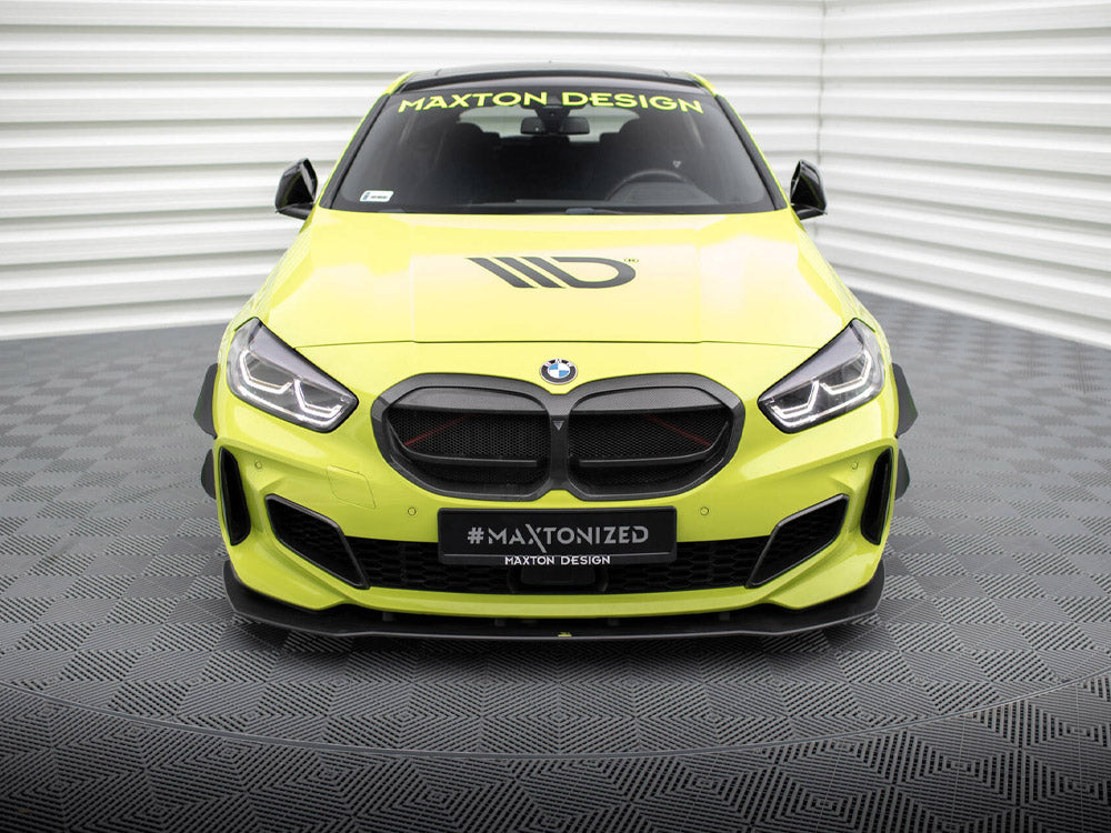 Front Bumper Wings (Canards) compatible with BMW 1 F40 M Sport / M135i