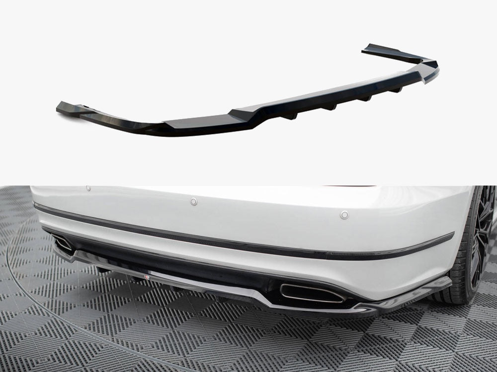 Rear Splitter (Vertical Bars) compatible with Volkswagen Passat GT B8 Facelift USA