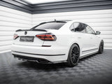 Rear Splitter (Vertical Bars) compatible with Volkswagen Passat GT B8 Facelift USA