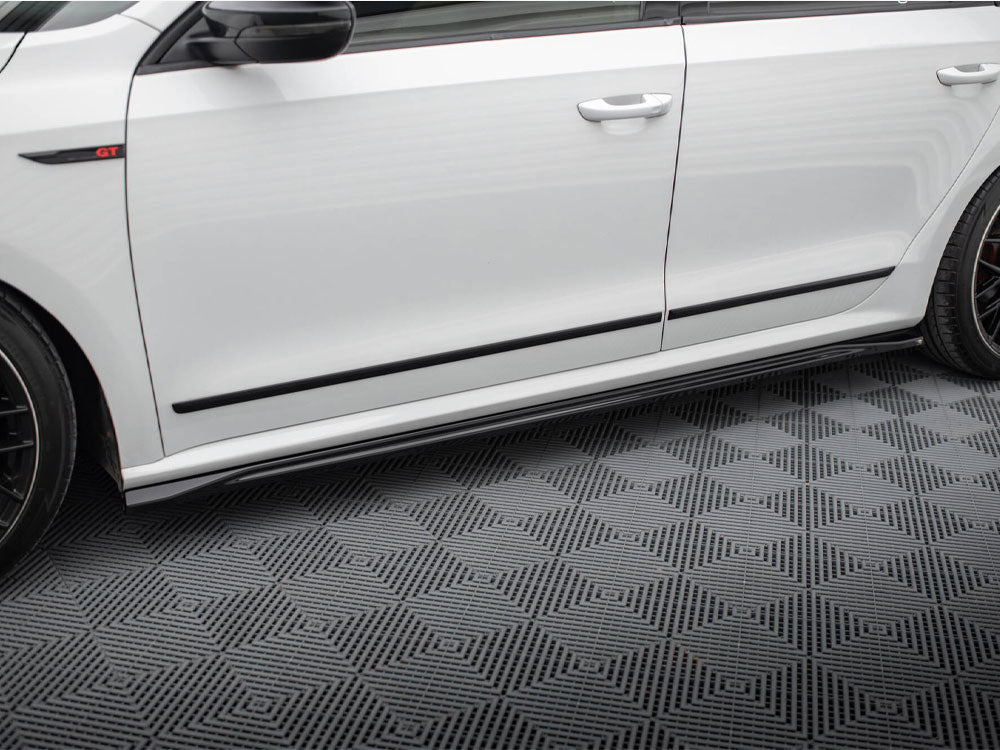 Side Skirts Diffusers compatible with Volkswagen Passat GT B8 Facelift USA