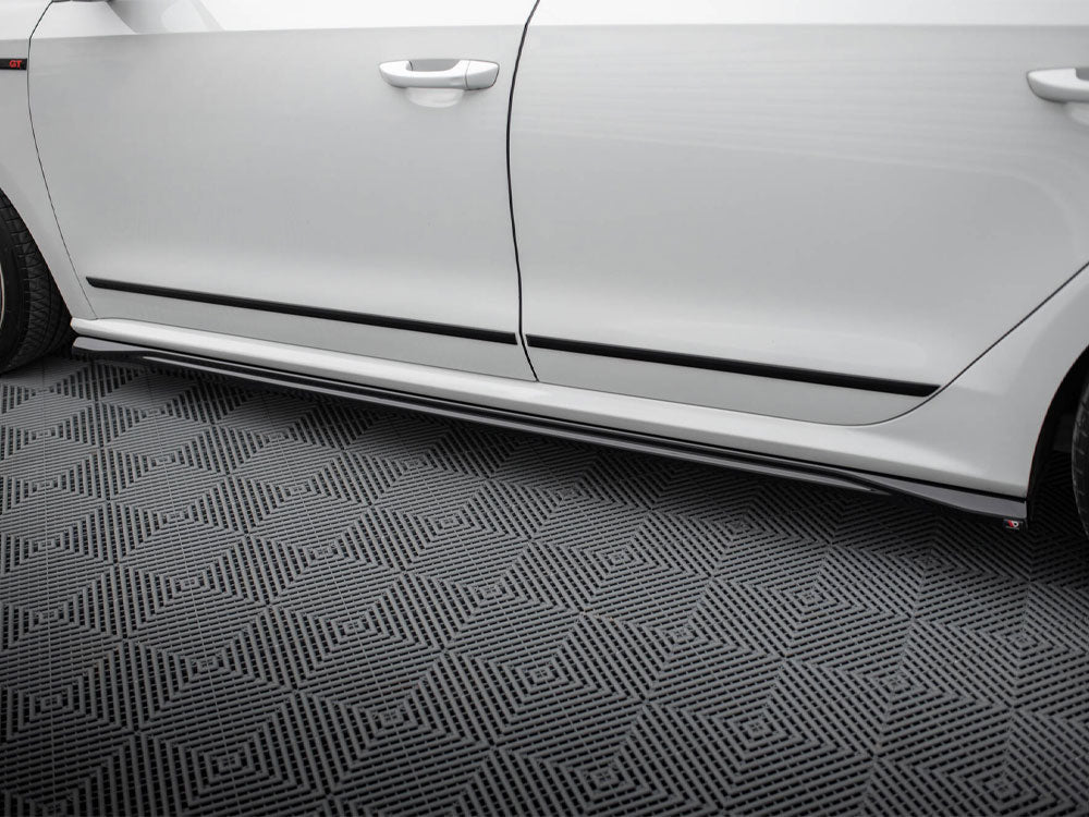 Side Skirts Diffusers compatible with Volkswagen Passat GT B8 Facelift USA