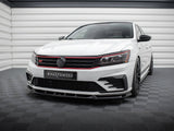 Front Splitter V.1 compatible with Volkswagen Passat GT B8 Facelift USA