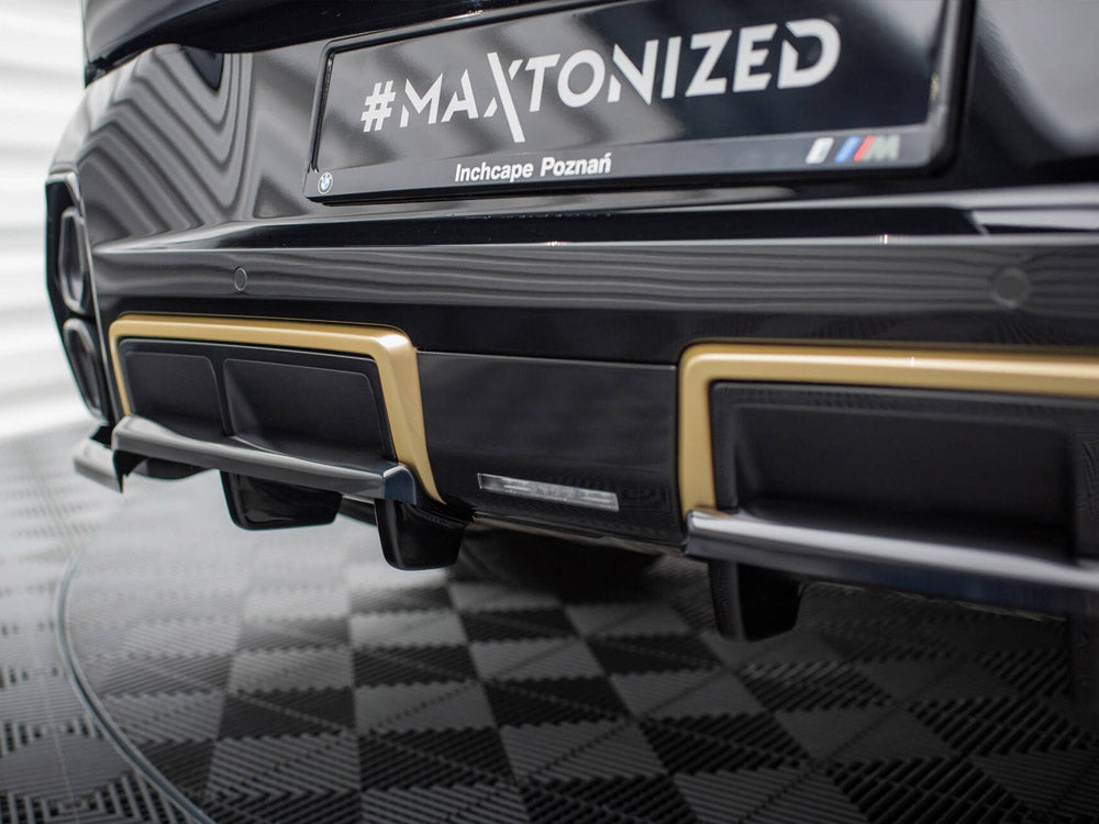 Rear Splitter (Vertical Bars) compatible with BMW XM G09