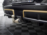 Rear Splitter (Vertical Bars) compatible with BMW XM G09