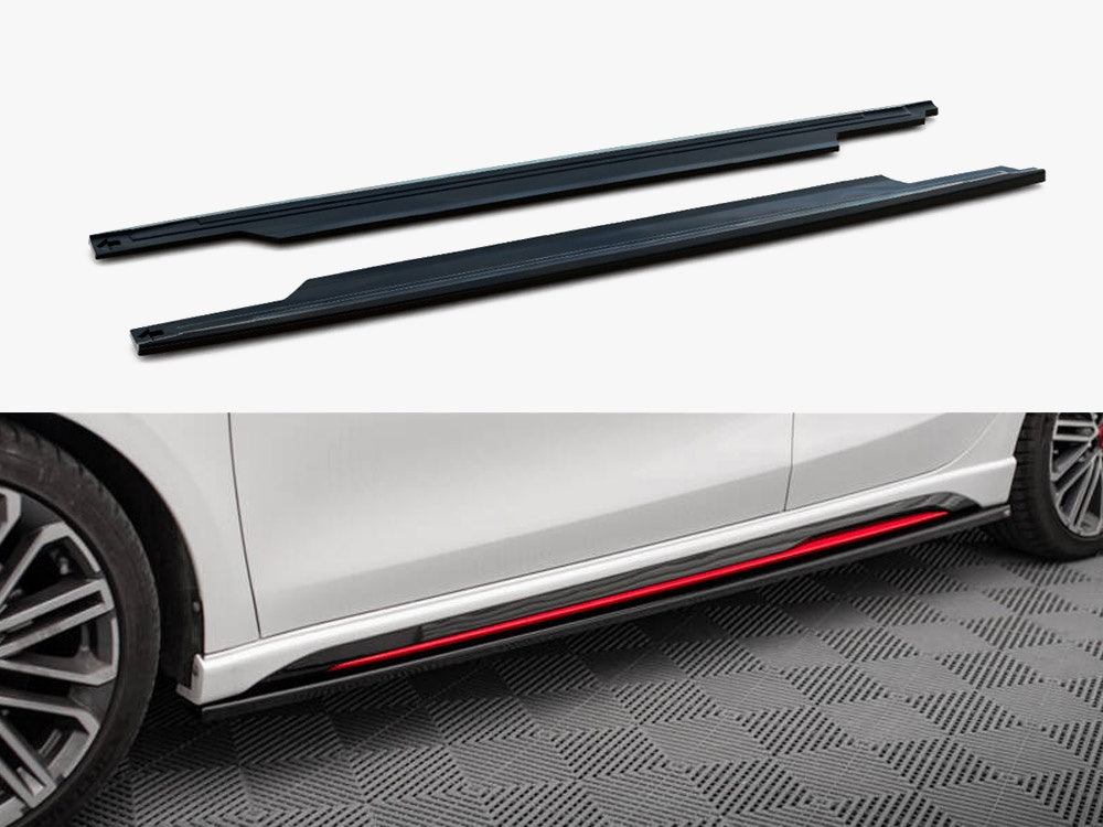 Side Skirts Diffusers compatible with Kia Ceed GT Mk3