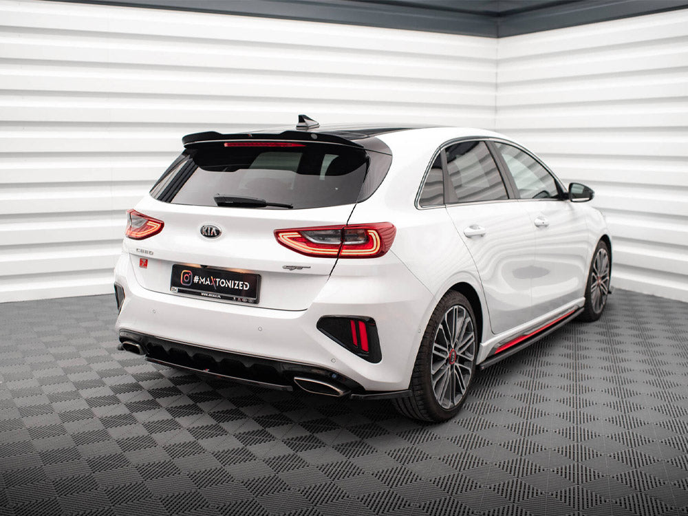 Rear Side Splitters compatible with Kia Ceed GT Mk3