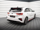 Rear Side Splitters compatible with Kia Ceed GT Mk3