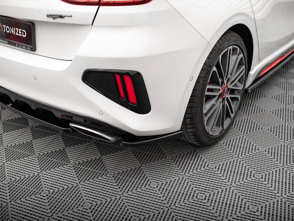 Rear Side Splitters compatible with Kia Ceed GT Mk3