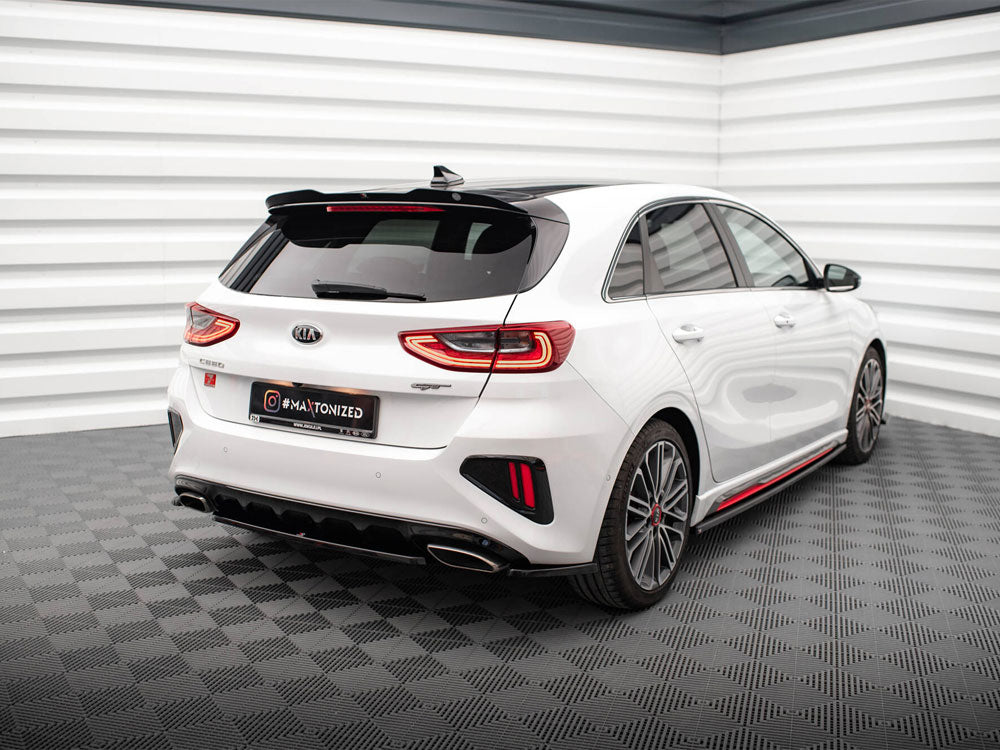 Central Rear Splitter compatible with Kia Ceed GT Mk3