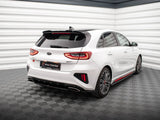 Central Rear Splitter compatible with Kia Ceed GT Mk3