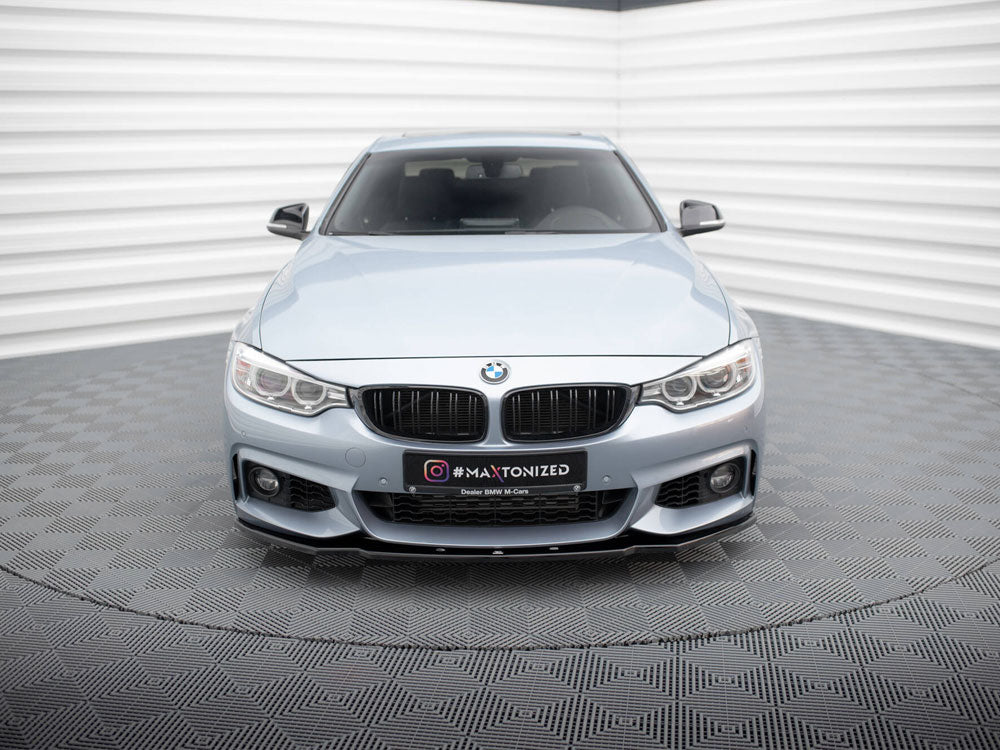 Front Splitter V.1 compatible with BMW 4 Coupe / Gran Coupe / Cabrio M-Pack F32 / F36 / F33