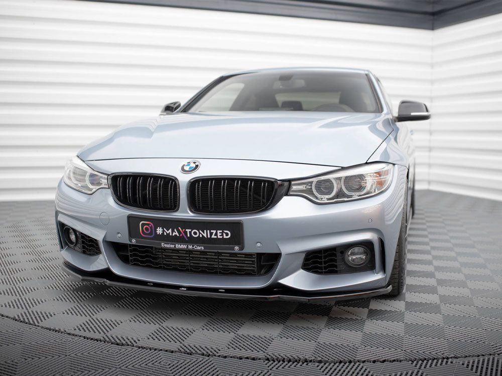 Front Splitter V.1 compatible with BMW 4 Coupe / Gran Coupe / Cabrio M-Pack F32 / F36 / F33