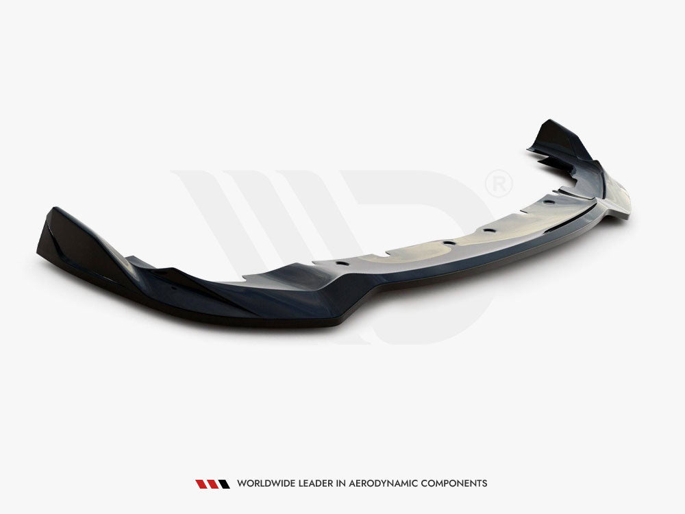 Front Splitter V.5 compatible with BMW 1 F40 M Sport / M135i Textured