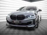 Front Splitter V.5 compatible with BMW 1 F40 M Sport / M135i Textured
