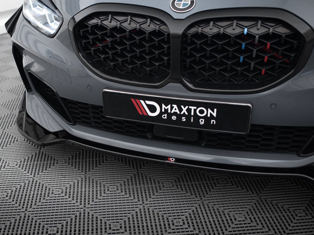 Front Splitter V.5 compatible with BMW 1 F40 M Sport / M135i Textured