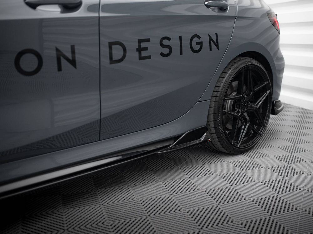 Side Skirts Diffusers V.3 compatible with BMW 1 F40 M Sport / M135i