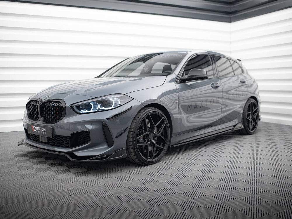 Side Skirts Diffusers V.3 compatible with BMW 1 F40 M Sport / M135i