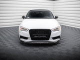Front Splitter V.1 compatible with Audi A3 Sedan 8V