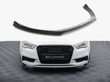 Front Splitter V.2 compatible with Audi A3 Sedan 8V