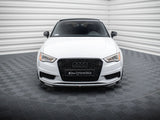 Front Splitter V.2 compatible with Audi A3 Sedan 8V