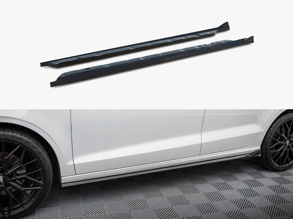 Side Skirts Diffusers compatible with Audi A3 Sedan 8V