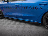Side Skirts Diffusers V.4 compatible with Ford Focus ST / ST-Line Mk4