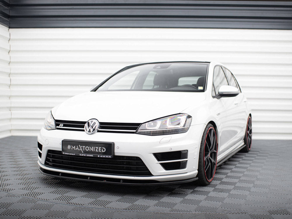 Front Splitter V.1 compatible with VW Golf R / R-Line Mk7