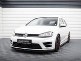 Front Splitter V.1 compatible with VW Golf R / R-Line Mk7
