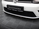 Front Splitter V.1 compatible with VW Golf R / R-Line Mk7