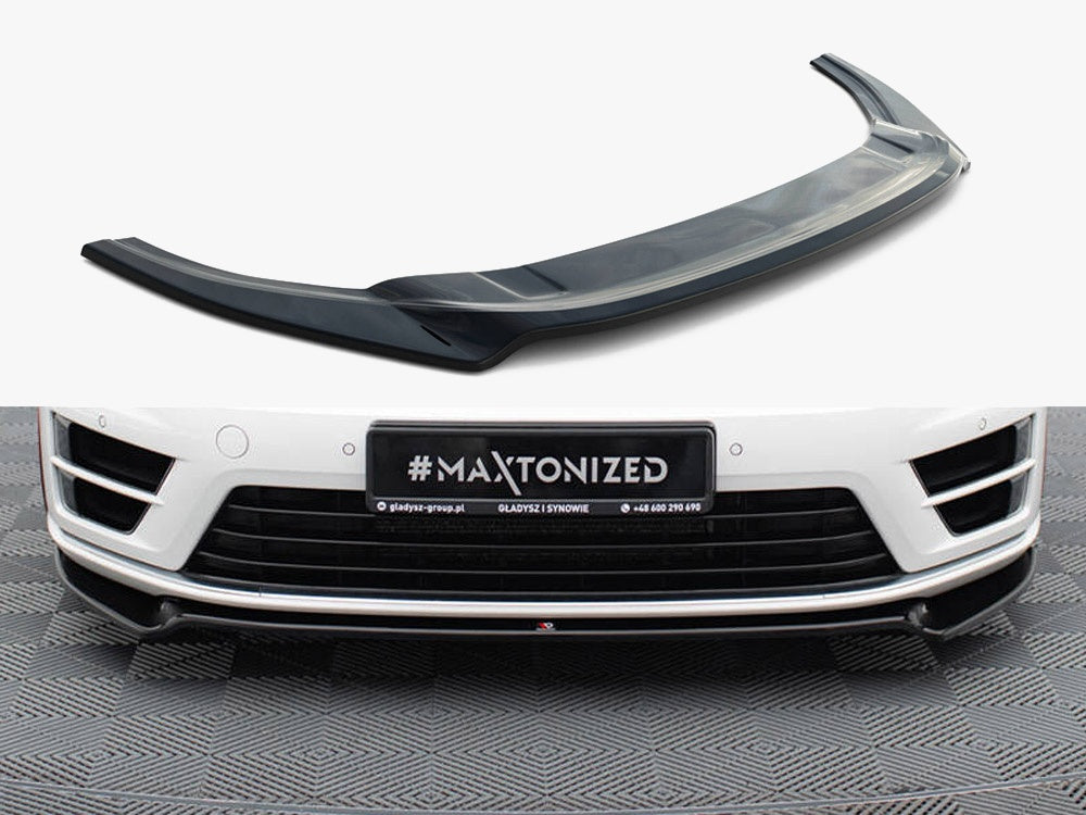 Front Splitter V.2 compatible with VW Golf R / R-Line Mk7