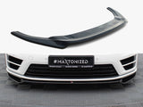 Front Splitter V.2 compatible with VW Golf R / R-Line Mk7