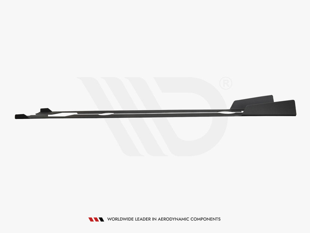 Racing Side Skirts Splitters compatible with Ford Fiesta Mk7 ST Facelift