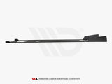 Racing Side Skirts Splitters compatible with Ford Fiesta Mk7 ST Facelift