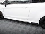 Racing Side Skirts Splitters compatible with Ford Fiesta Mk7 ST Facelift