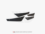 Front Bumper Wings (Canards) compatible with Ford Fiesta ST Mk7 FL