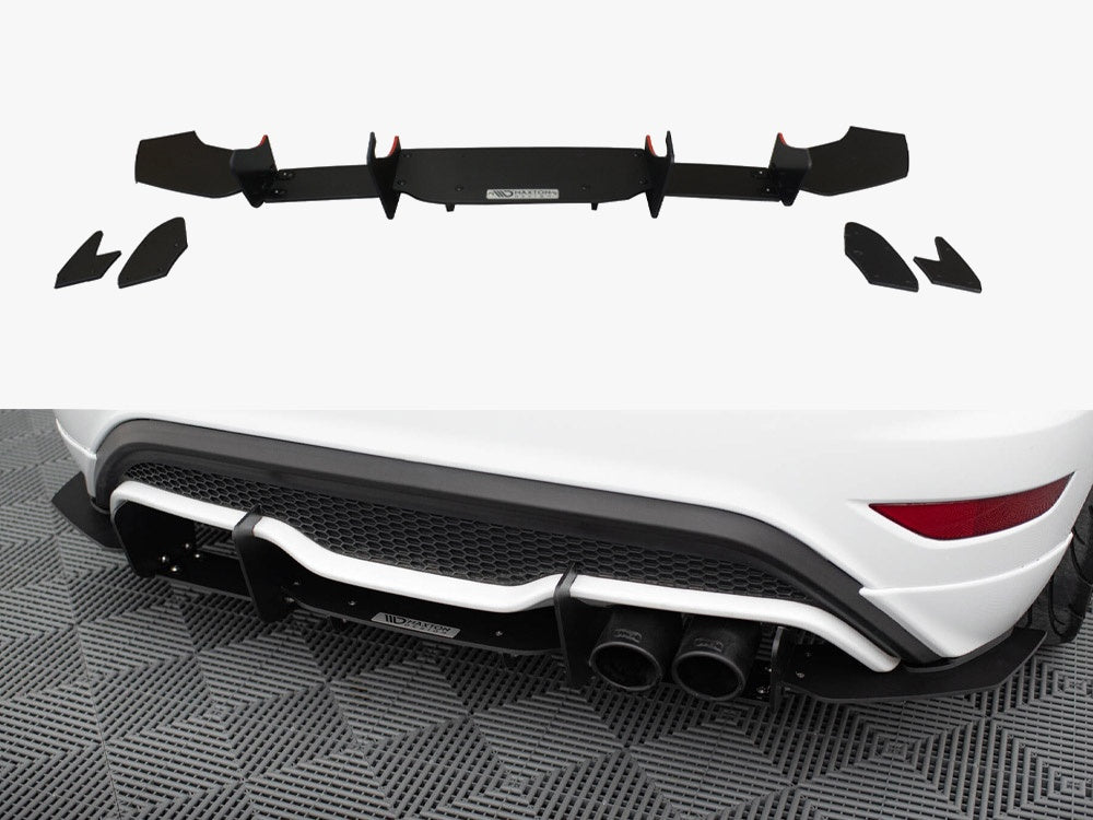 Rear Diffuser V.2 compatible with Ford Fiesta ST Mk7 FL