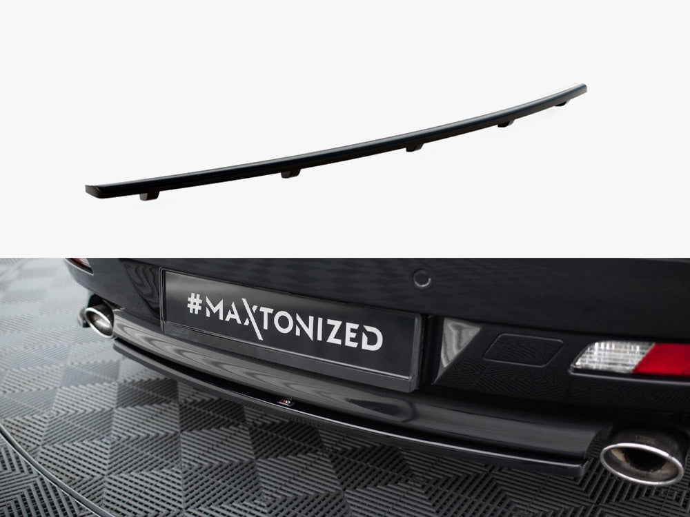 Central Rear Splitter (Vertical Bars) compatible with BMW 6 Coupe / Cabrio E63 / E64