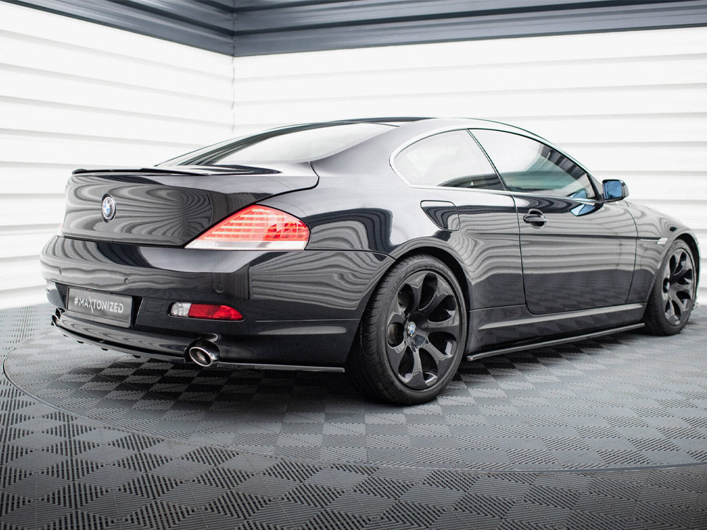 Central Rear Splitter (Vertical Bars) compatible with BMW 6 Coupe / Cabrio E63 / E64