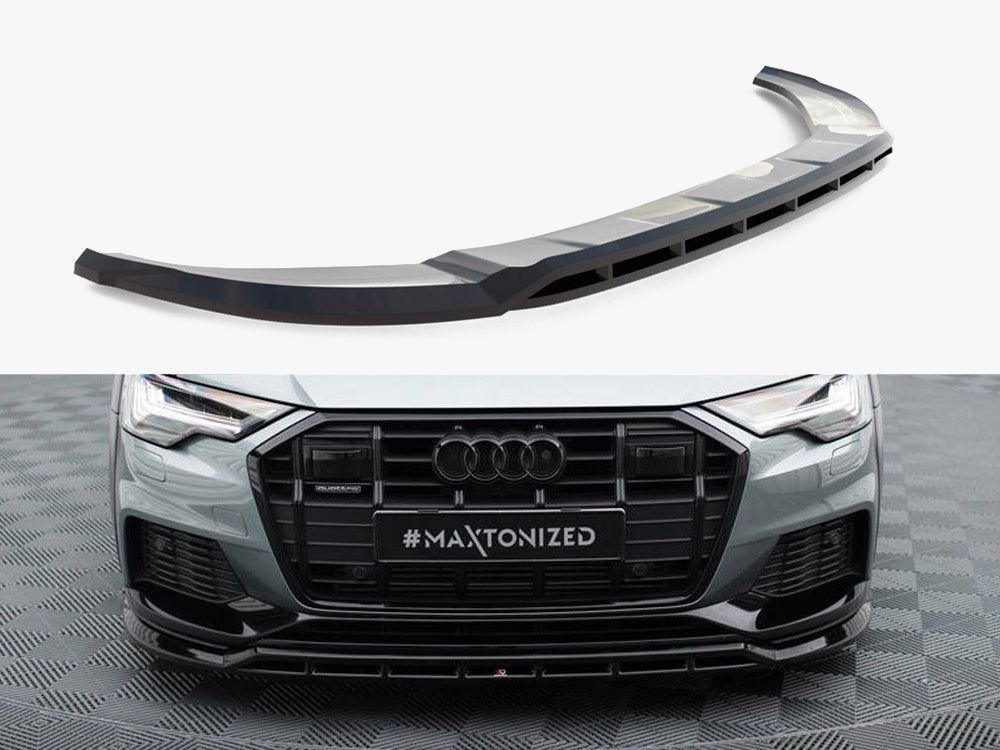 Front Splitter compatible with Audi A6 Allroad C8
