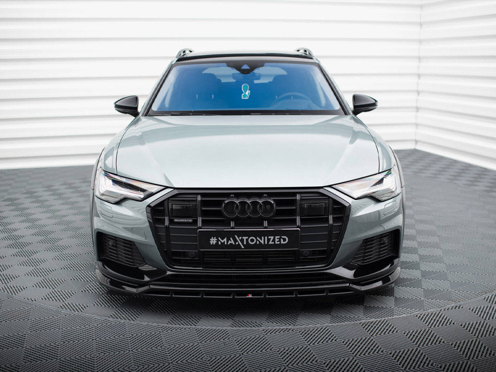 Front Splitter compatible with Audi A6 Allroad C8